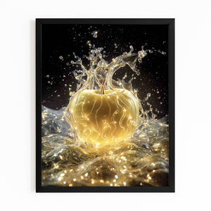Splash Apple Art