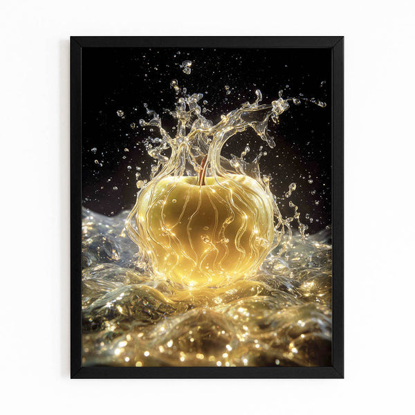 Splash Apple Art