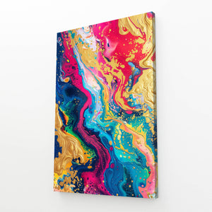 Splash Color Abstract Art | MusaArtGallery™