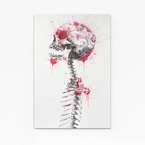 Splatter Skull Art | MusaArtGallery™