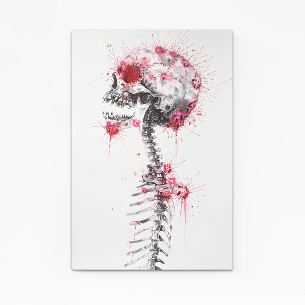 Splatter Skull Art | MusaArtGallery™