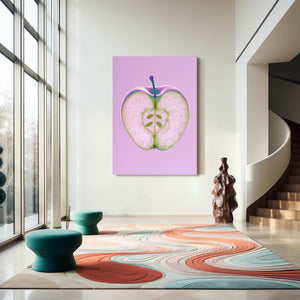 Split Apple Art