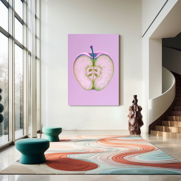 Split Apple Art