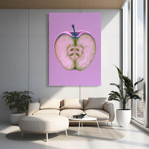 Split Apple Art