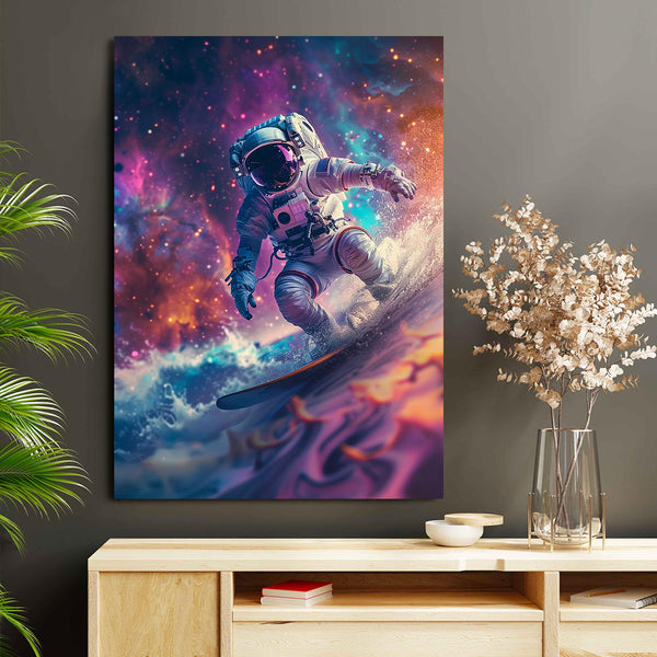 Star Surf Astronaut Art  | MusaArtGallery™