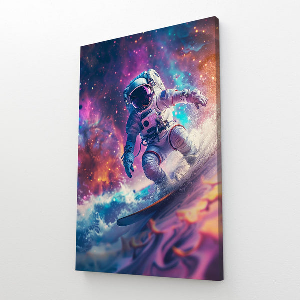 Star Surf Astronaut Art  | MusaArtGallery™