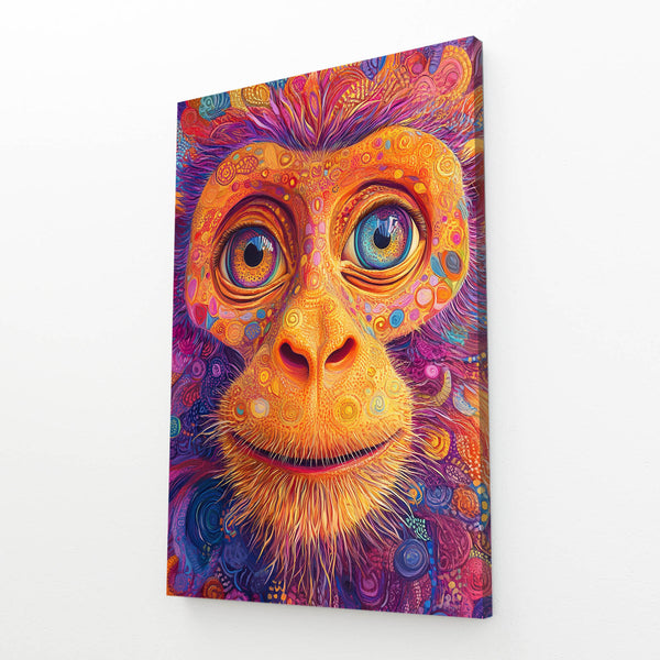 Staring Monkey Art