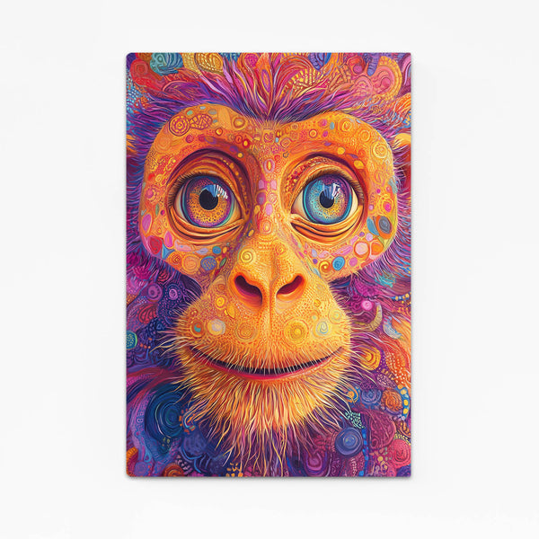 Staring Monkey Art