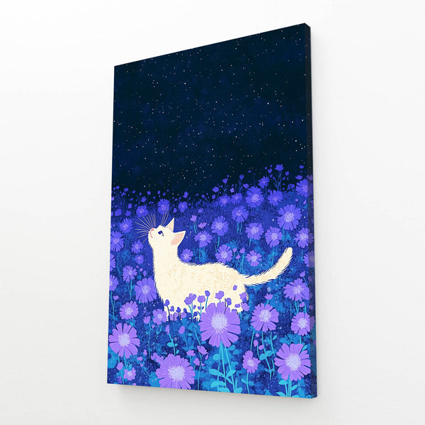 Starlit Cat Art | MusaArtGallery™