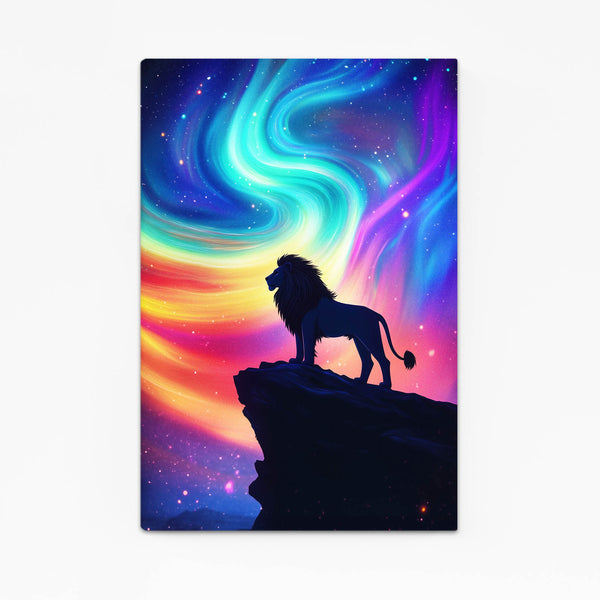 Starlit Lion Wall Art | MusaArtGallery™