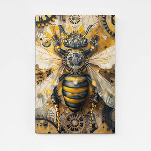 Steampunk Bee Art | MusaArtGallery™