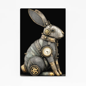 Steampunk Bunny Rabbit Wall Art