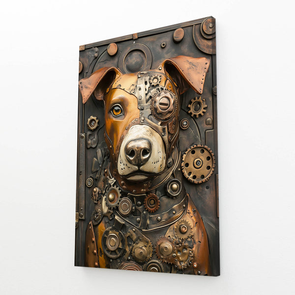 Steampunk Dog Art