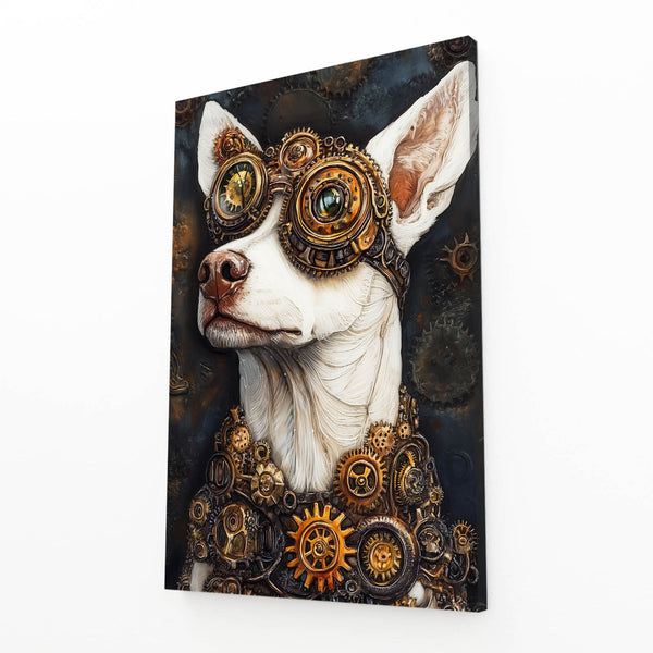 Steampunk Dog Wall Art