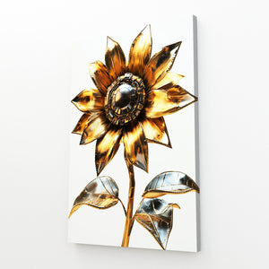 Steampunk Flower Wall Art