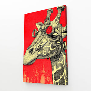 Steampunk Giraffe Artwork