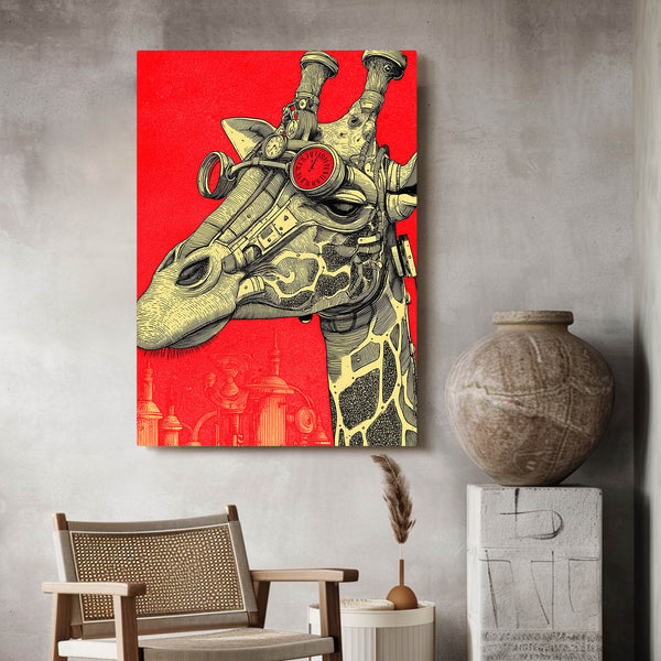 Steampunk Giraffe Artwork