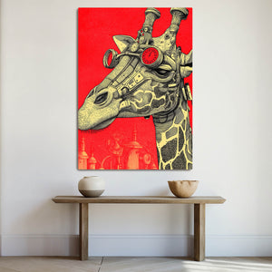 Steampunk Giraffe Artwork