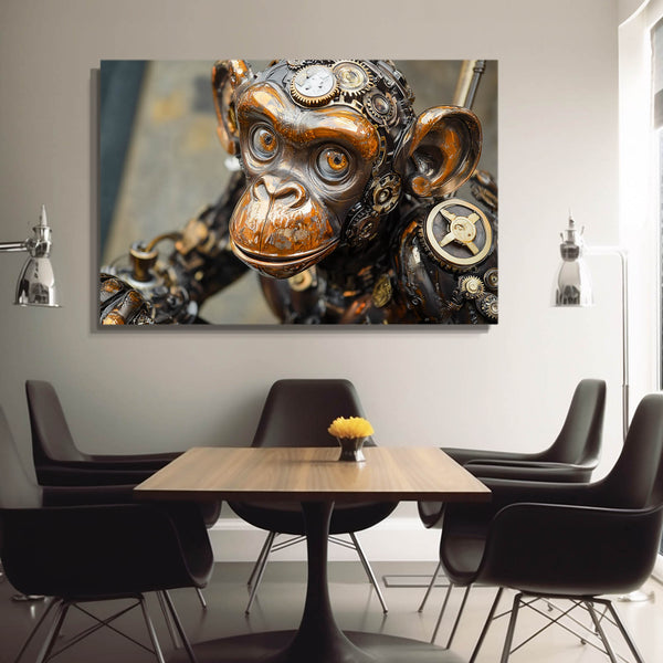 Steampunk Monkey Art