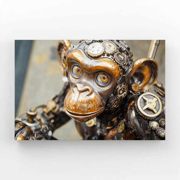 Steampunk Monkey Art