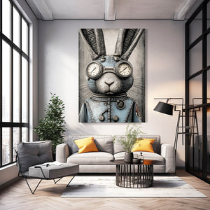 Steampunk Rabbit Wall Art