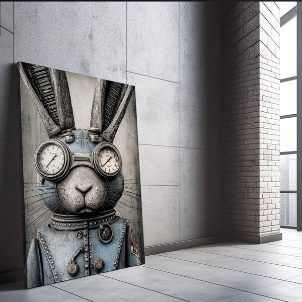 Steampunk Rabbit Wall Art