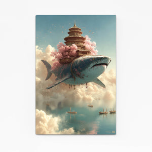 Steampunk Shark Canvas