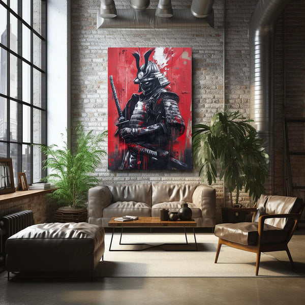 Street Art Samurai Art