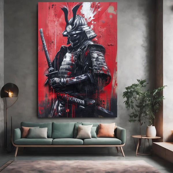 Street Art Samurai Art