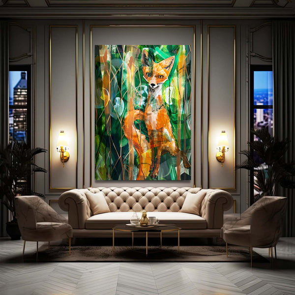 Stunning Fox Canvas | MusaArtGallery™