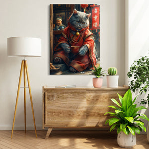Stylish Cat Art | MusaArtGallery™