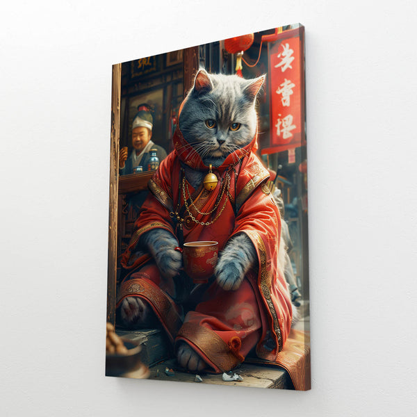 Stylish Cat Art | MusaArtGallery™