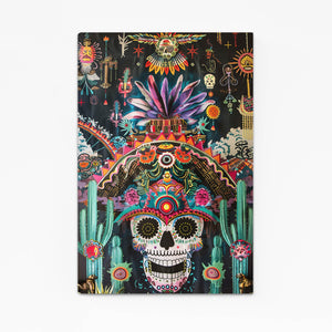 Sugar Skull Mexican Wall Art | MusaArtGallery™