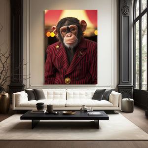 Suit Monkey Art