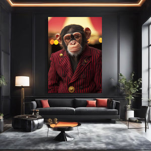 Suit Monkey Art