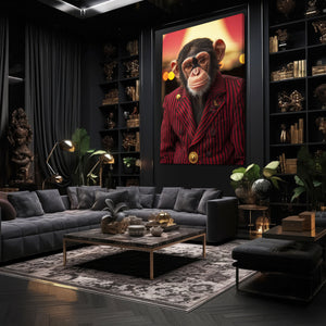 Suit Monkey Art