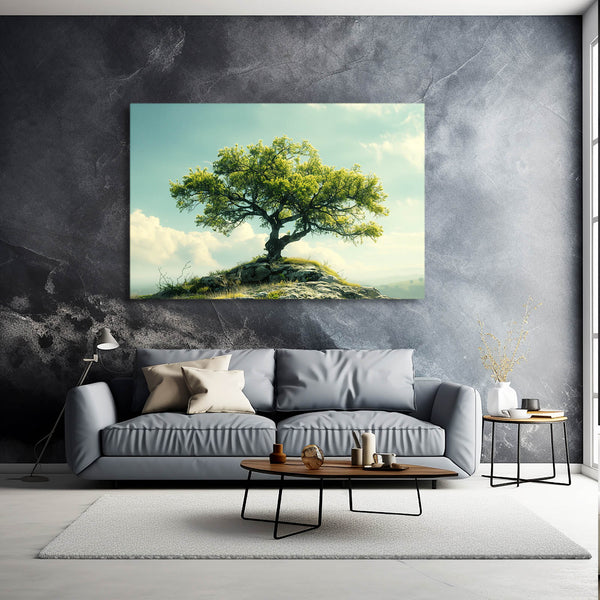 Summit Glow Tree Art | MusaArtGallery™