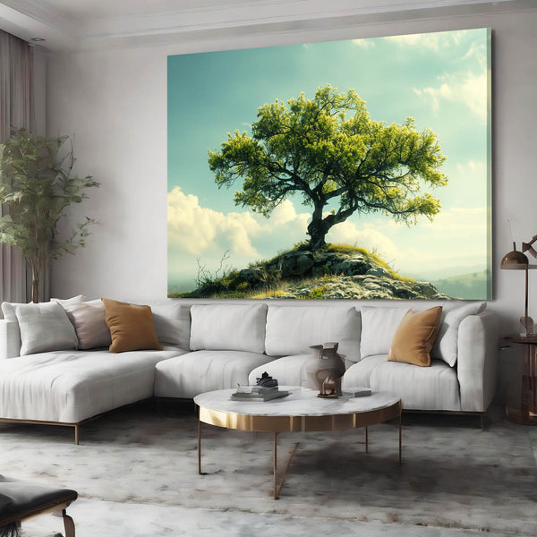 Summit Glow Tree Art | MusaArtGallery™