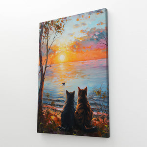 Sun and Cats Art | MusaArtGallery™