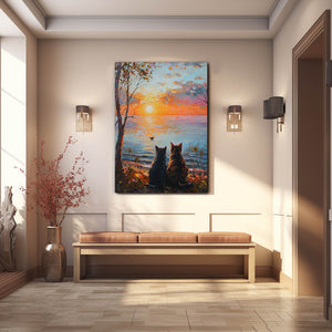 Sun and Cats Art | MusaArtGallery™