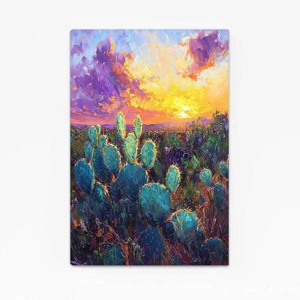 Sun Cactus Art