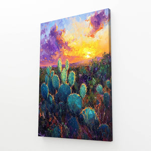Sun Cactus Art