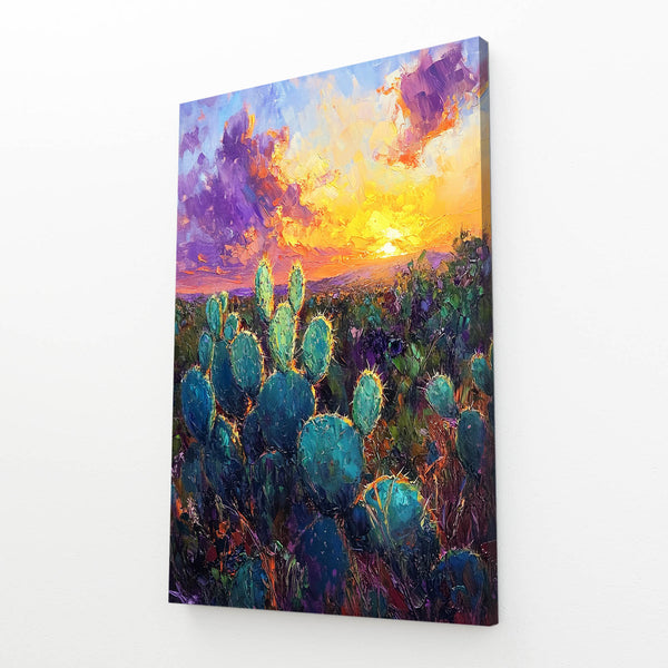 Sun Cactus Art