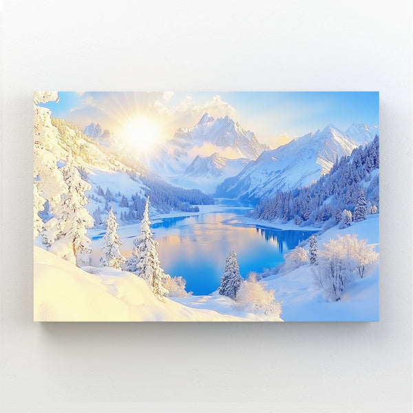 Sun Mountain Wall Art