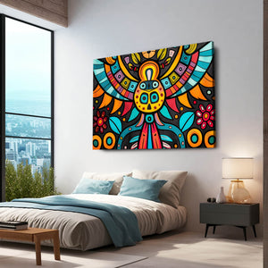 Sun Totem Mexican Wall Art | MusaArtGallery™