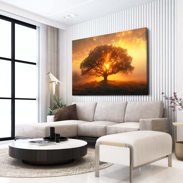 Sunlit Grace Tree Art | MusaArtGallery™