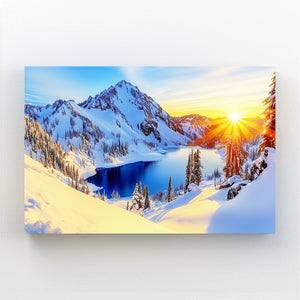 Sunrise Mountain Wall Art