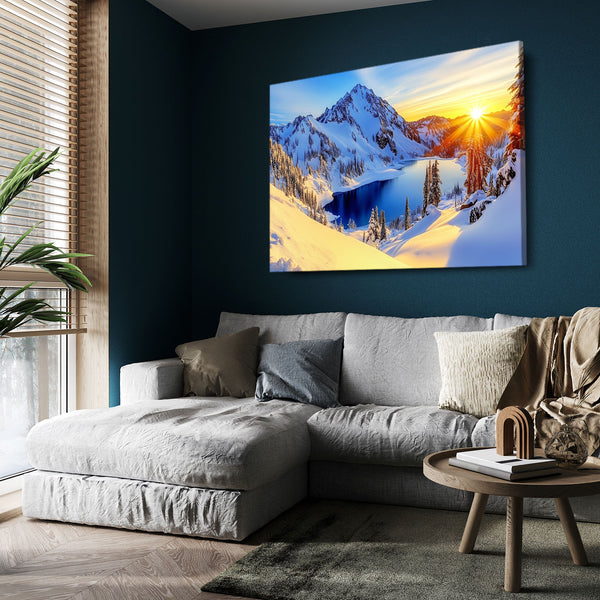 Sunrise Mountain Wall Art