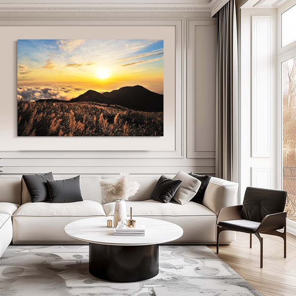 Sunrise Sea Wall Art  | MusaArtGallery™