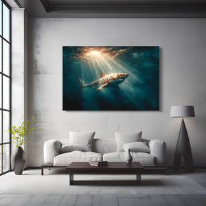 Sunrise  Shark Art